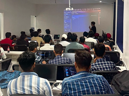 Pune skill center classroom image